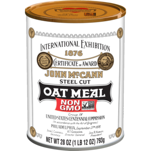 McCann's Traditional Steel Cut Irish Oatmeal - steel cut oats for a healthy, hearty breakfast.