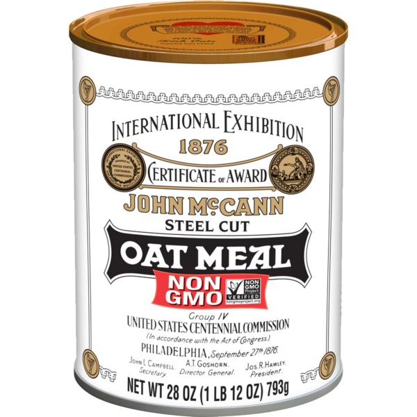 McCann's Traditional Steel Cut Irish Oatmeal - steel cut oats for a healthy, hearty breakfast.