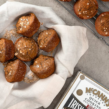 Image of Gingerbread Oatmeal Muffins