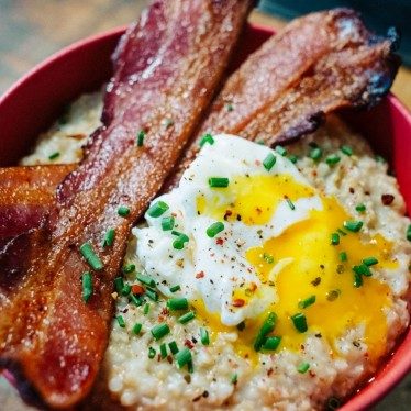 Image of Bacon, Egg & Oats Recipe