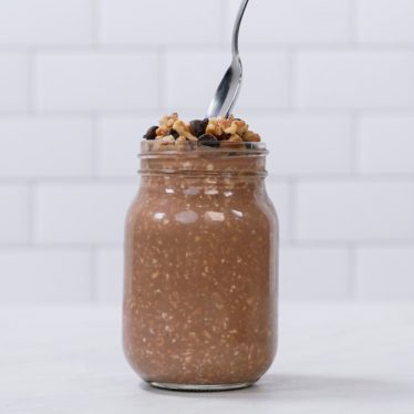 Image of Brownie Batter Overnight Oats Recipe